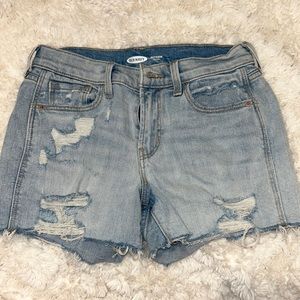 Old navy denim shorts size 0